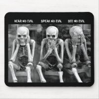 Hear No Evil - Speak No Evil - See No Evil Square