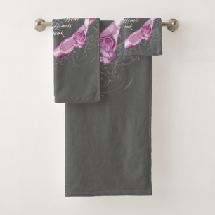 Hear Our Ballet Hearts Bath Towel Set