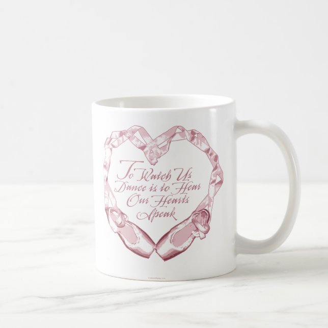 Hear Our Ballet Hearts Coffee Mug (Right)