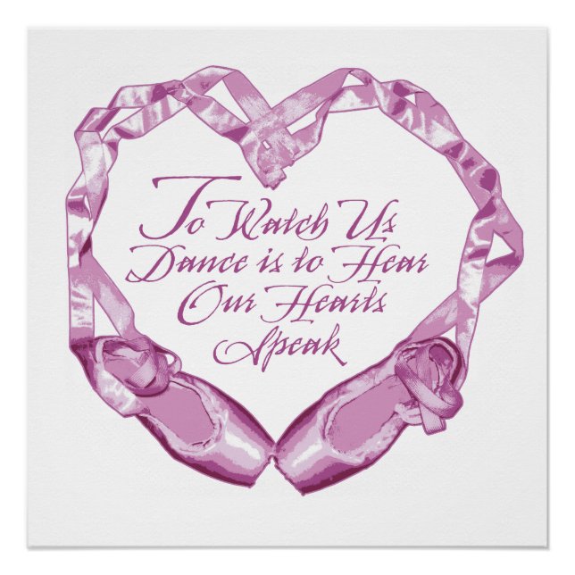 Hear Our Ballet Hearts Poster (Front)