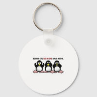 Hear See Speak No Evil Penguins