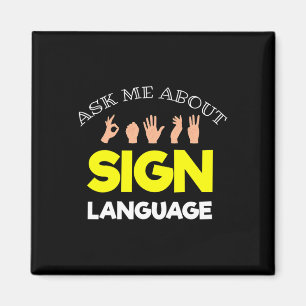 Hearing - Deaf - Unable To Hear - Deaf Awareness A Magnet