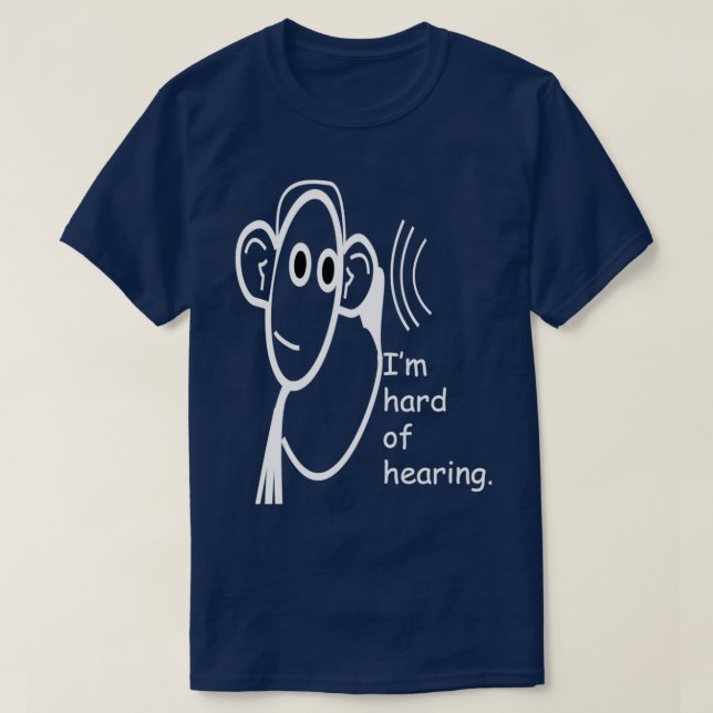 Hearing impaired 42 T-Shirt (Design Front)