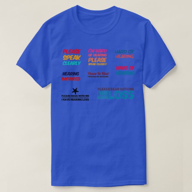 Hearing Impaired 78 T-Shirt (Design Front)