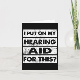 Hearing Impaired Deaf Awareness Asl Sign Language Card