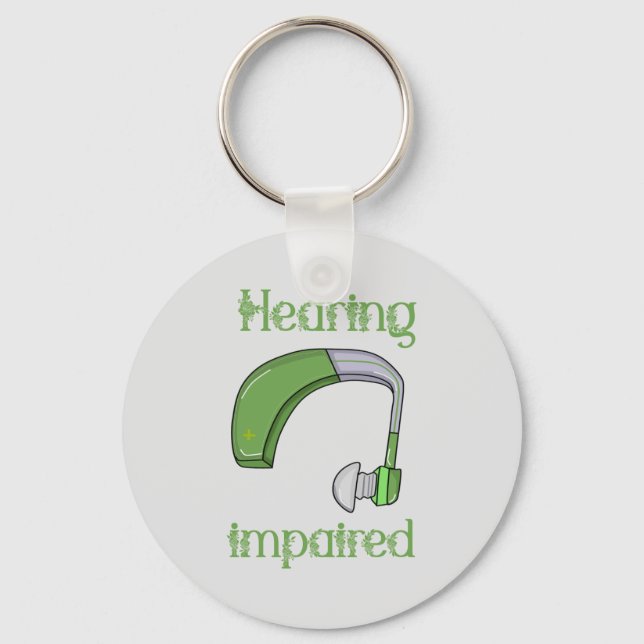 Hearing impaired keychain (Front)