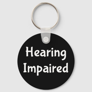 hearing impaired keychain
