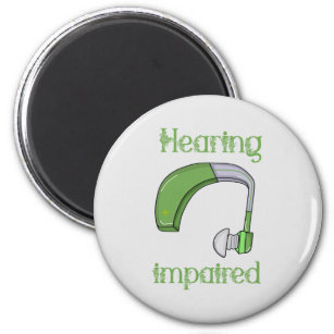 Hearing impaired magnet
