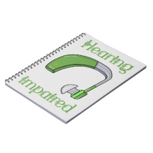 Hearing impaired notebook