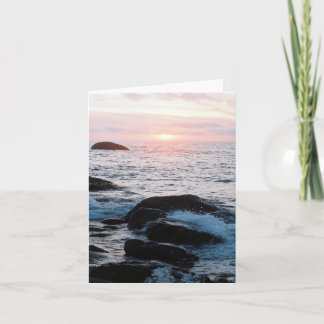 Hearing the shore...... card