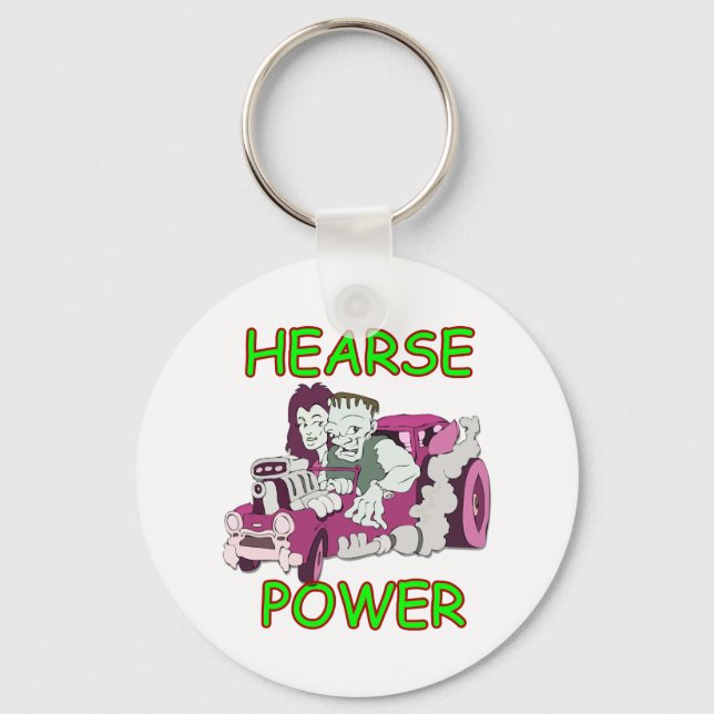 Hearse Power Keychain (Front)