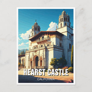 Hearst Castle San Simeon California Central Coast Postcard