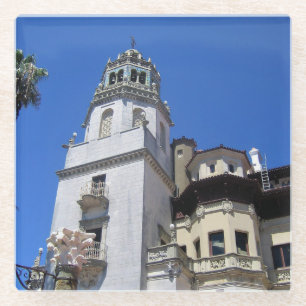 Hearst Castle, San Simeon, California Glass Coaster