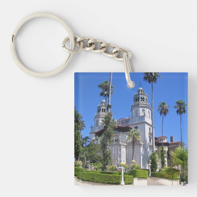 Hearst Castle, San Simeon, California Keychain (Front)