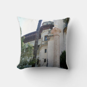 Hearst Castle, San Simeon, California Throw Pillow