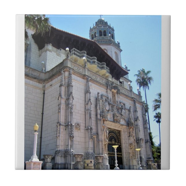 Hearst Castle, San Simeon, California Tile (Front)