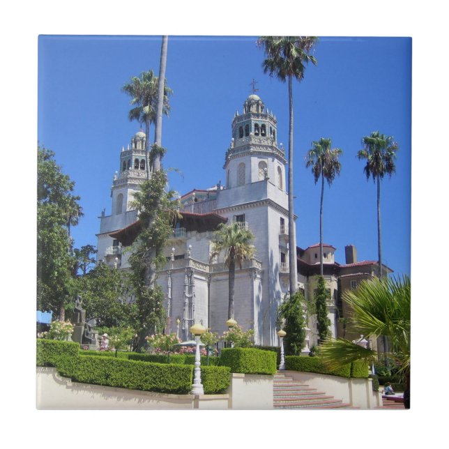 Hearst Castle, San Simeon, California Tile (Front)