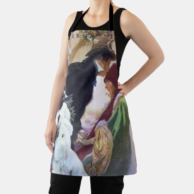 Hearst's International Cover, Alphonse Mucha Apron (Insitu)