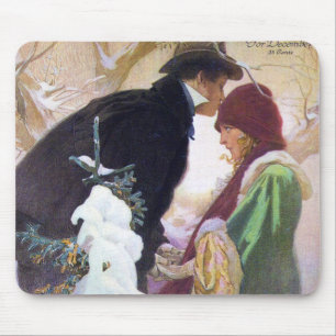 Hearst's International Cover, Alphonse Mucha Mouse Pad
