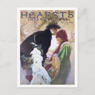 Hearst's International Cover, Alphonse Mucha Postcard