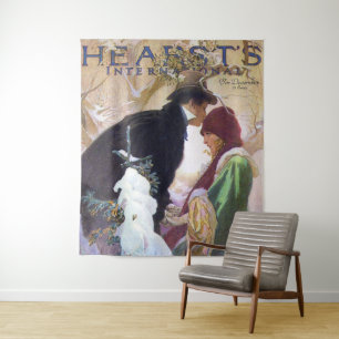 Hearst's International Cover, Alphonse Mucha Tapestry