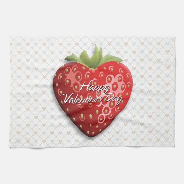 Heart 1 Kitchen Towel (Horizontal)