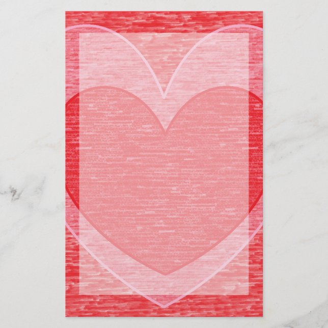 Heart 1 stationery (Front)