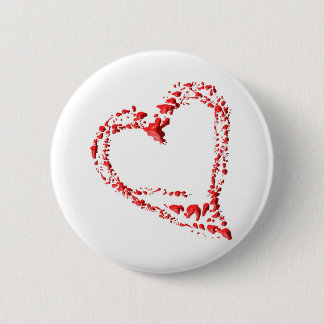 heart 2 inch round button