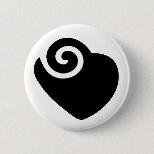 heart 2 inch round button