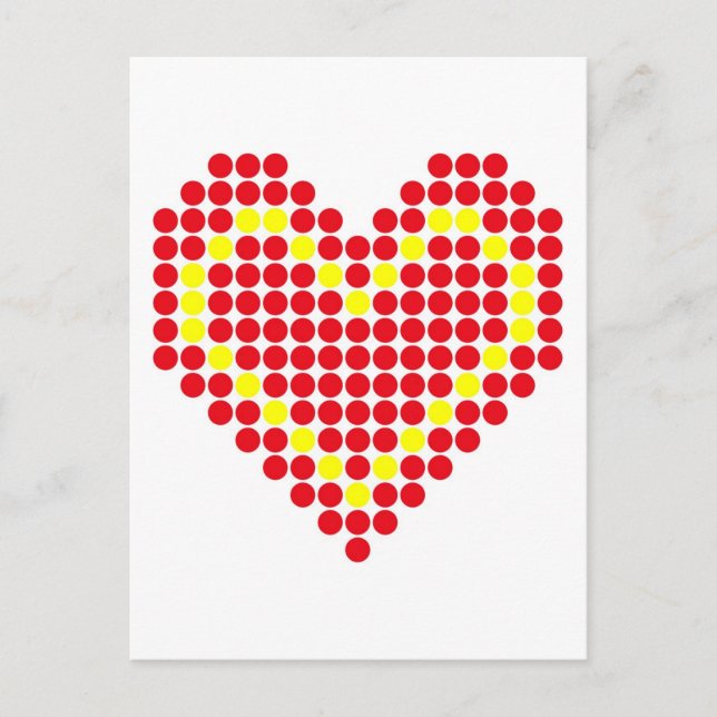 Heart 2 postcard (Front)