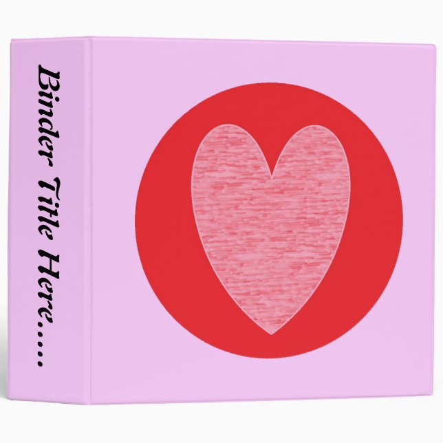 Heart 3 - 2" binder (Front/Spine)
