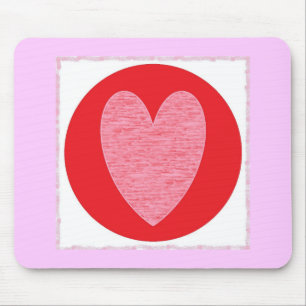 Heart 3 mouse pad