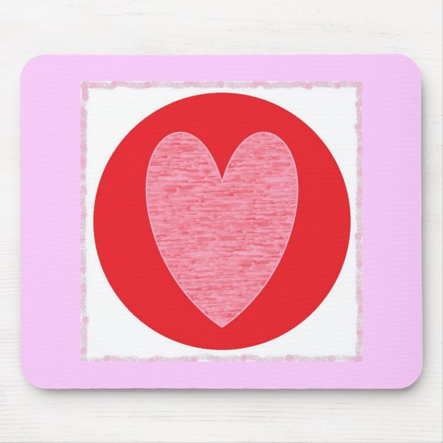 Heart 3 mouse pad (Front)