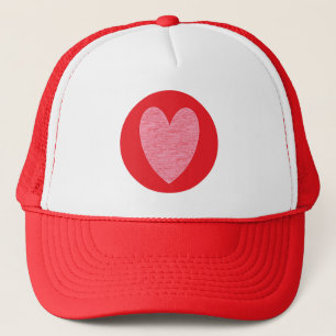 Heart 3 trucker hat