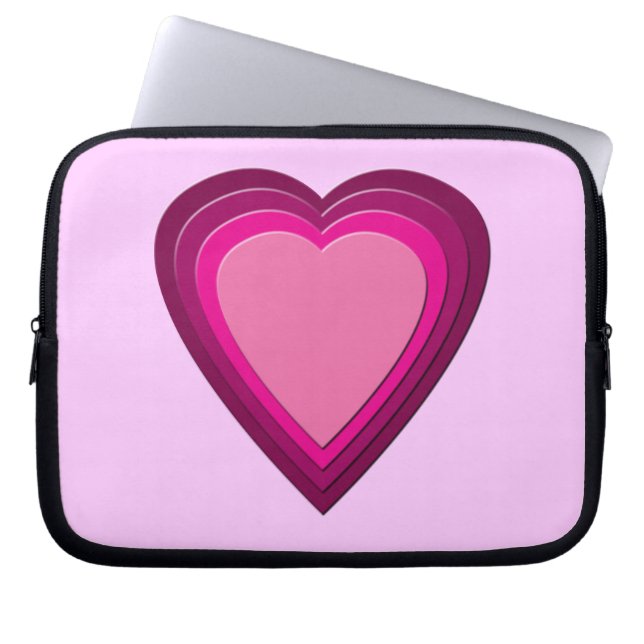 Heart 5 laptop sleeve (Front)