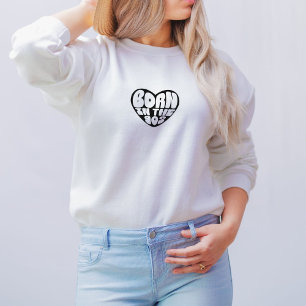 Heart 90s Vintage Quote Sweater