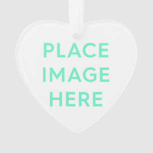 Heart - Acrylic Ornament