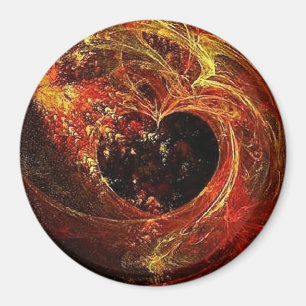 Heart a'Fire Magnet