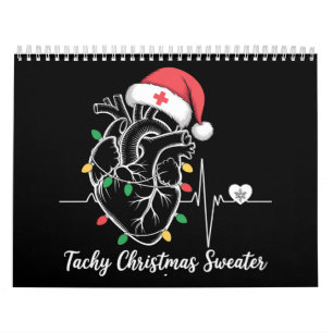 Heart Anatomy Christmas Nurse Cardiac Tachy Xmas Calendar