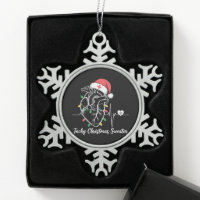 Heart Anatomy Christmas Nurse Cardiac Tachy Xmas