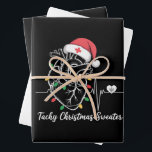 Heart Anatomy Christmas Nurse Cardiac Tachy Xmas Wrapping Paper Sheet<br><div class="desc">Heart Anatomy Christmas Nurse Cardiac Tachy Christmas Sweater CVICU ICU Nurse Telemetry Nurse Holiday</div>