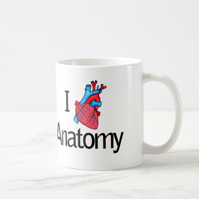 Heart Anatomy Coffee Mug (Right)
