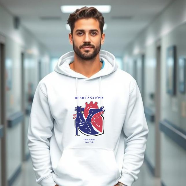 Heart Anatomy Hoodie (Heart Anatomy Personalized Hoodie)