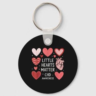 Heart Anatomy Valentine Little Heart Chd Keychain