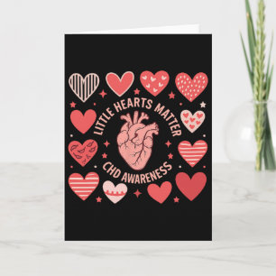 Heart Anatomy Valentine Little Hearts Problem Chd  Card