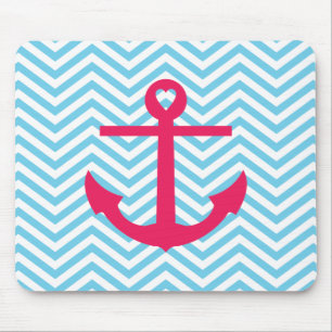 Heart Anchor Mouse Pad
