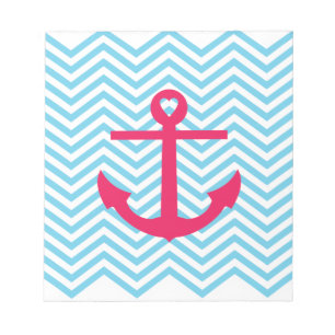 Heart Anchor Notepad