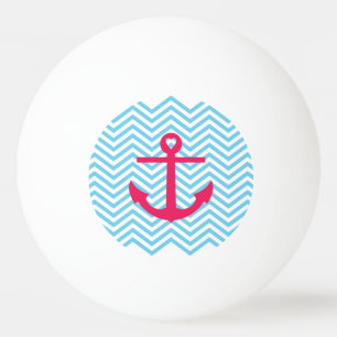 Heart Anchor Ping Pong Ball
