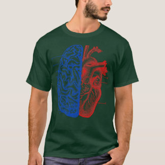Heart And Brain  T-Shirt