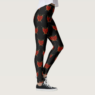 Heart And Daggers Leggings
